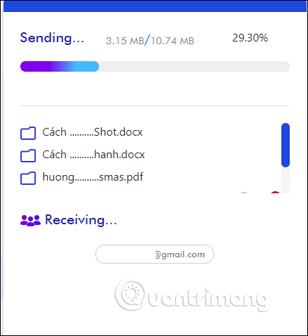 How to use Surge Send secure file sharing Picture 6