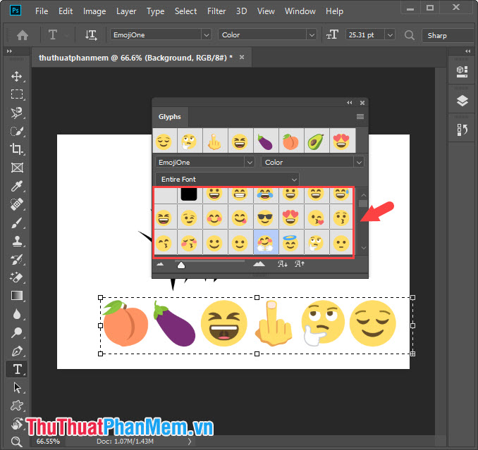 How to use Symbol in Photoshop Picture 6