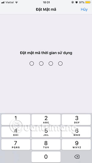 How to use the App restriction feature on iPhone / iPad Picture 3