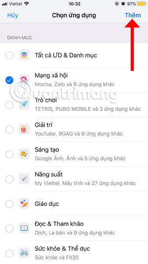 How to use the App restriction feature on iPhone / iPad Picture 5
