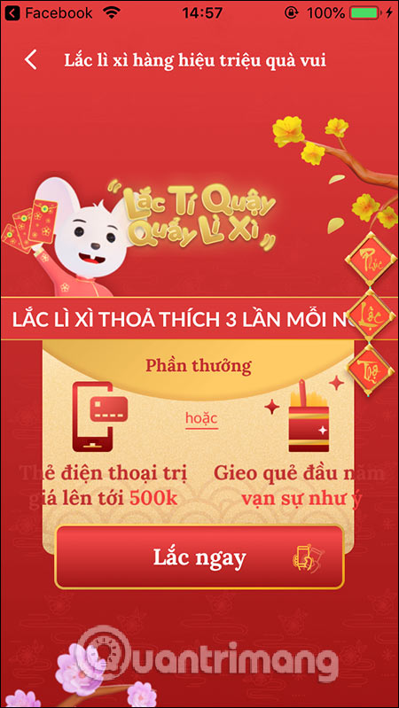 How to use the application 9999 Tet, Tet Canh Ty information store Picture 12