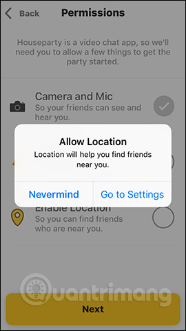 How to use the application Houseparty chat, video call Picture 13