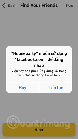 How to use the application Houseparty chat, video call Picture 7