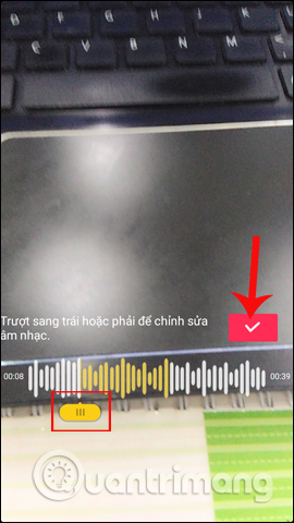 How to use the application Tik Tok sing along to the music Picture 13