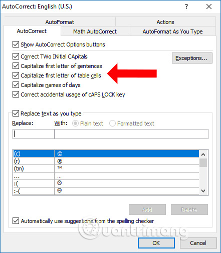 How to use the auto-capitalization feature on Word Picture 4