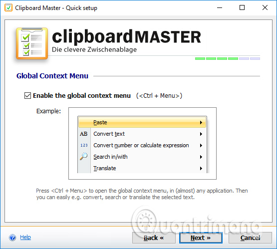 How to use the Clipboard Master to save files and documents to the Clipboard Picture 6