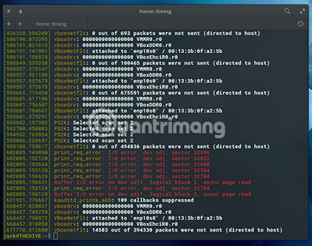 How to use the dmesg command in Linux Picture 2