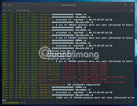How to use the dmesg command in Linux Picture 3