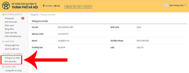 How to use the electronic contact book of Hanoi City Picture 11