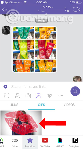 How to use the extended chat utility on Viber Picture 11