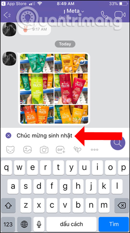 How to use the extended chat utility on Viber Picture 3