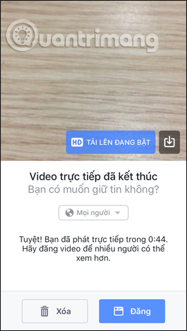 How to use the Facebook Creator live stream, record Facebook videos Picture 19