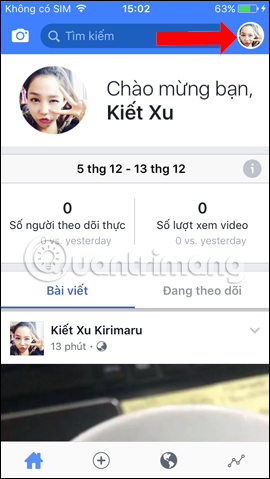 How to use the Facebook Creator live stream, record Facebook videos Picture 6