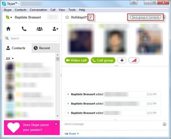 How to use the free group video calling feature on Skype Picture 4