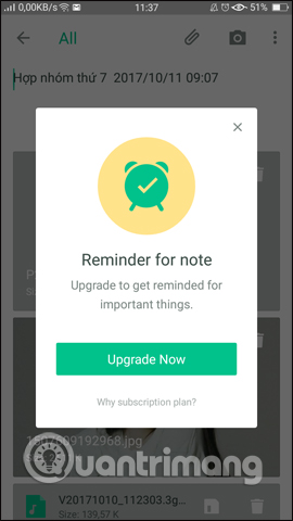 How to use the GNotes notes app - Note, Notepad & Memo Android Picture 21