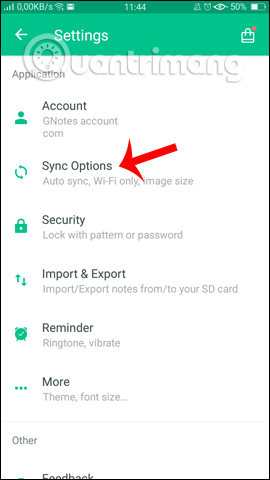 How to use the GNotes notes app - Note, Notepad & Memo Android Picture 28