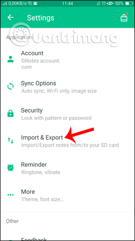 How to use the GNotes notes app - Note, Notepad & Memo Android Picture 32