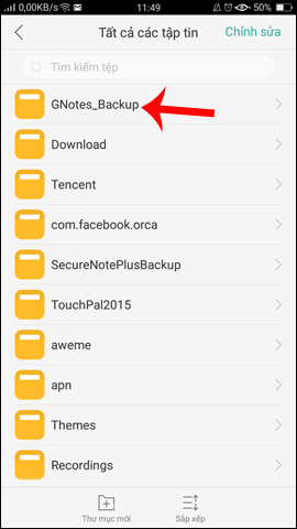 How to use the GNotes notes app - Note, Notepad & Memo Android Picture 35