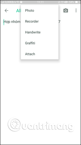 How to use the GNotes notes app - Note, Notepad & Memo Android Picture 9