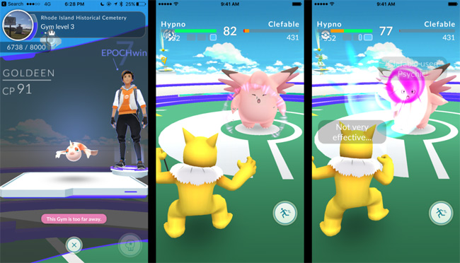 How to use the Gym to defeat opponents in Pokémon Go? Picture 5