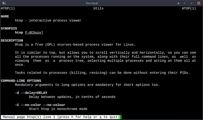 How to use the htop command to monitor system processes in real time Picture 3