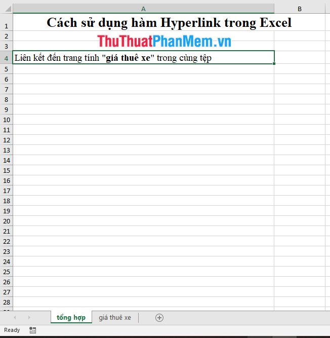 How to use the Hyperlink function in Excel Picture 2
