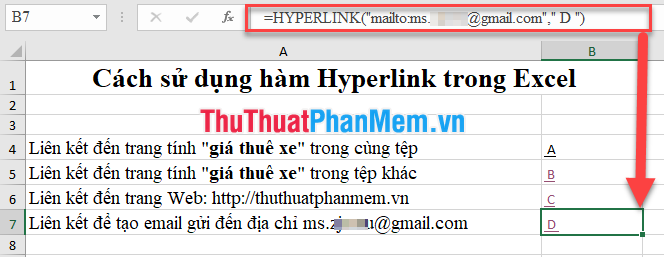 How to use the Hyperlink function in Excel Picture 6