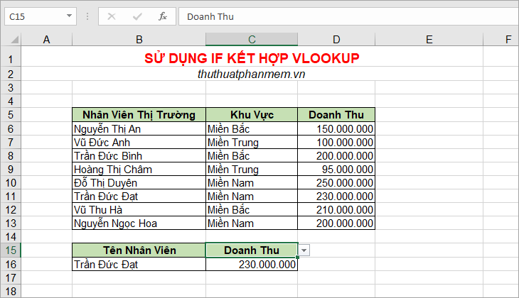 How to use the IF function with VLOOKUP (examples and how to) Picture 10