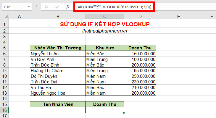 How to use the IF function with VLOOKUP (examples and how to) Picture 6