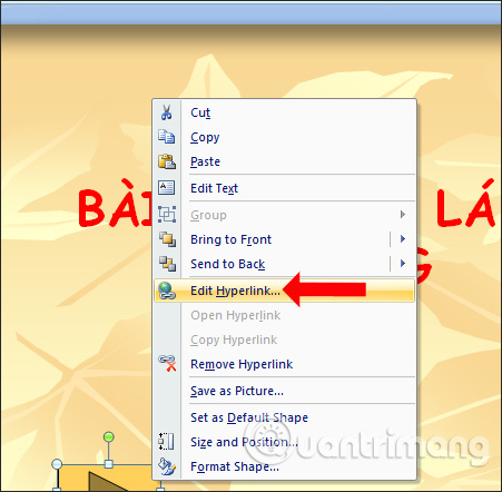 How to use the impact button on PowerPoint Picture 5