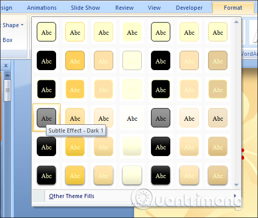 How to use the impact button on PowerPoint Picture 9