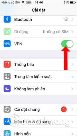 How to use the Jet VPN application on iPhone Picture 10