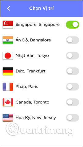 How to use the Jet VPN application on iPhone Picture 6