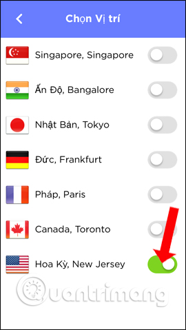 How to use the Jet VPN application on iPhone Picture 7