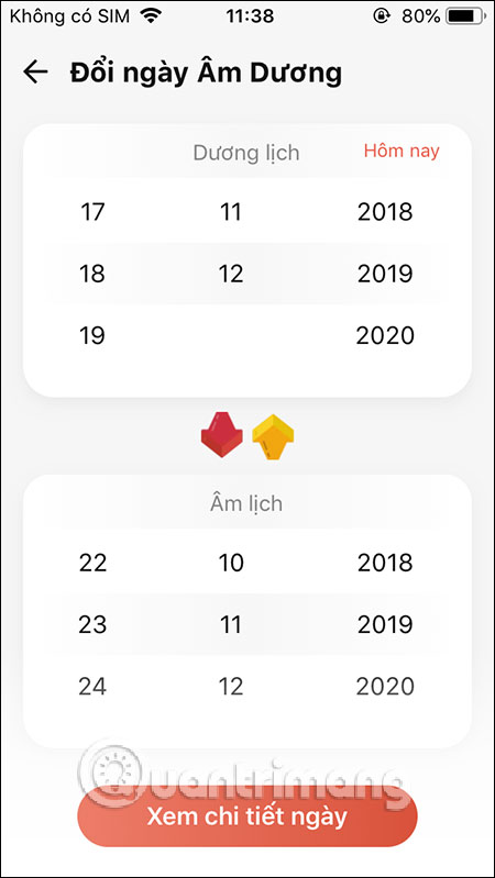 How to use the Like Italy Calendar - Van Nien Calendar 2020 Picture 27