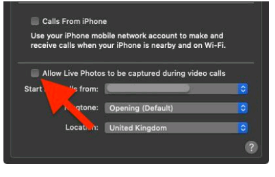 How to use the Live Photos feature in FaceTime Picture 3