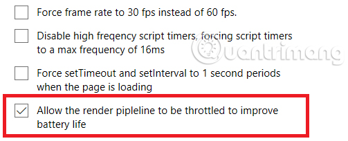How to use the menu menu to speed up Microsoft Edge browser Picture 3
