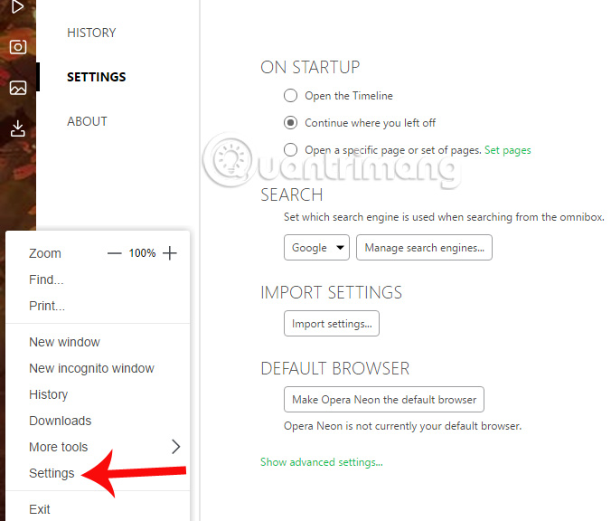 How to use the new Opera Neon web browser Picture 15