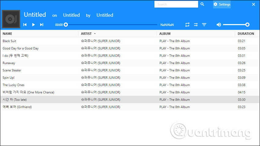 How to use the Nighthawk self-hiding music player Picture 4