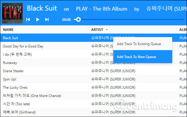 How to use the Nighthawk self-hiding music player Picture 5