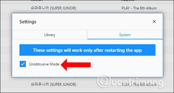 How to use the Nighthawk self-hiding music player Picture 8