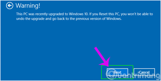How to use the Reset feature on Windows 10 Picture 7
