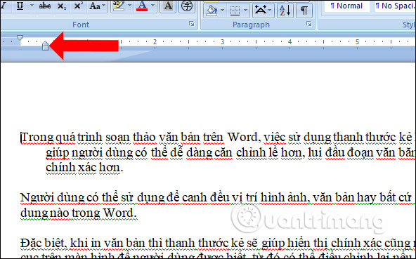 How to use the Ruler ruler bar in Word Picture 6
