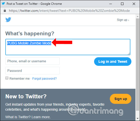 How to use the Search pop-up function on Chrome Picture 5