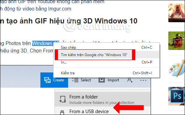 How to use the Search pop-up function on Chrome Picture 6