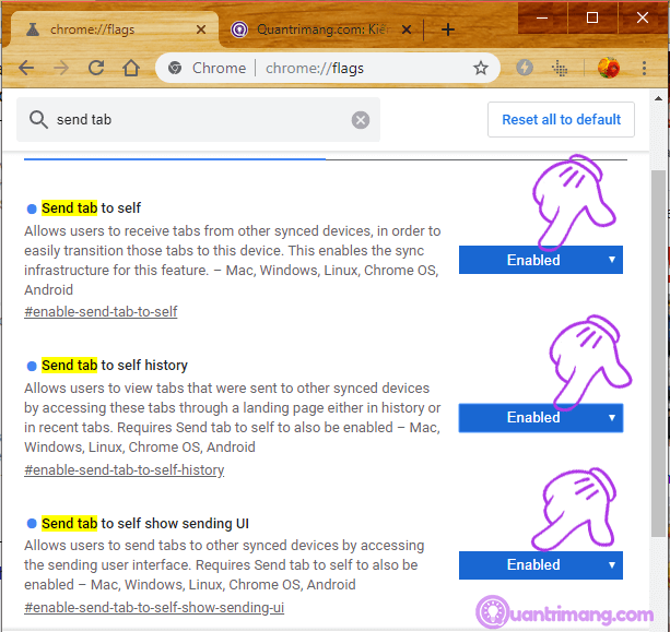 How to use the Send Tab to Self feature on Chrome Picture 3