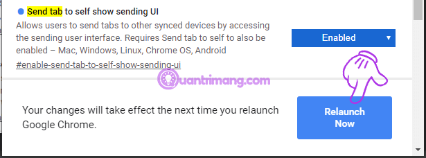How to use the Send Tab to Self feature on Chrome Picture 4