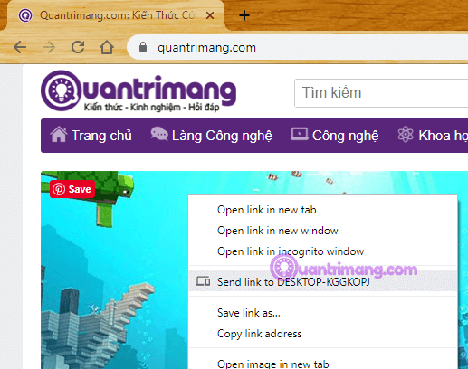 How to use the Send Tab to Self feature on Chrome Picture 5