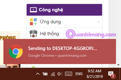 How to use the Send Tab to Self feature on Chrome Picture 8