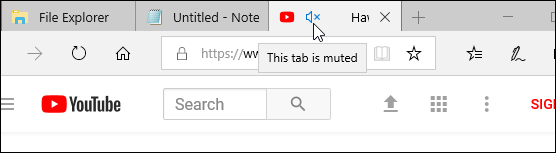 How to use the Sets feature to include tabs on a Windows 10 window Picture 10
